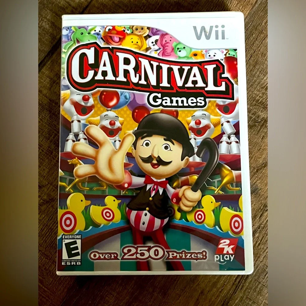Carnival Games Wii. Over 250 prizes. Rated E for everyone!